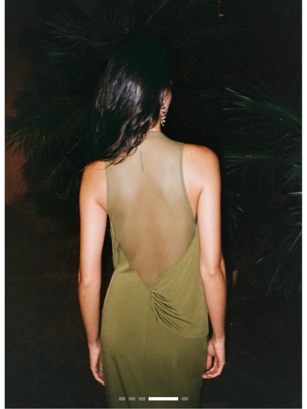 NWT ZARA DRAPED COMBINATION DRESS